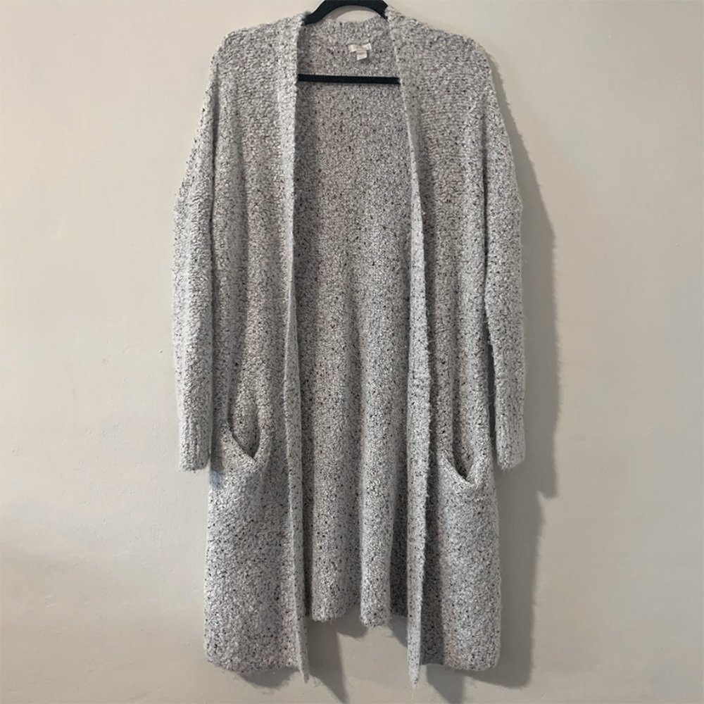 Hinge Long Cardigan with pockets
